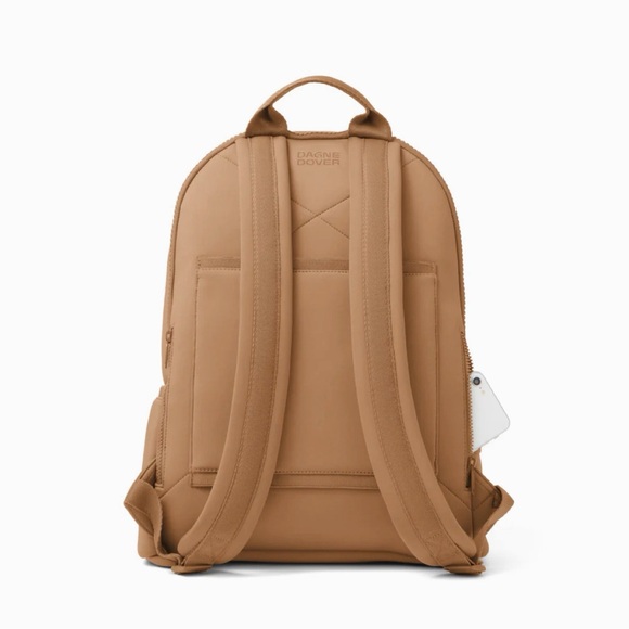 Dagne Dover Neoprene Backpack in color Camel - Picture 3 of 7